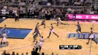 Dwyane Wade Blocks Dwight Howard