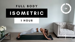 1 Hour ISOMETRIC FULL BODY WORKOUT at Home | Day Four of Five