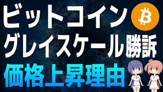 グレイスケールがSECとの裁判に勝訴してビットコイン価格が上昇した理由を解説【ビットコイン・BTC】【仮想通貨・暗号資産】