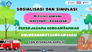 Mitigasi bencana bersama Damkar Pisangan Baru😍