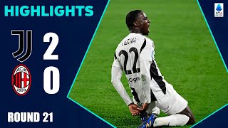 Gol di Timothy Weah | Juventus-Milan 2-0 | Gli Highlights | Serie A 2024/25