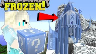 Minecraft: FROZEN HUNGER GAMES - Lucky Block Mod - Modded Mini-Game