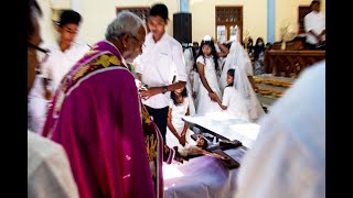 Good Friday morning rites at Vimalanath Church, Paravattani. Thrissur in Syro Malabar Liturgy.