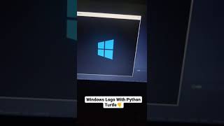 Draw Windows Logo With Python Turtle