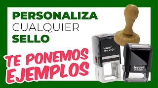 ⭐ Sellos PERSONALIZADOS de caucho AUTOMÁTICOS y MANUALES, para QUE SIRVEN y que TIPOS existen¡¡¡