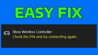 How To Fix Check the PIN and Try Connecting Again Bluetooth Pairing Error in Windows