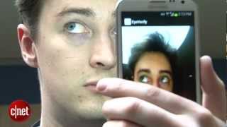 Eyeprints eye-scanning security tech exposed in video
