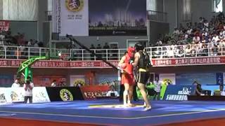 Wushu Sanshou Championship 2012 Men's 56kg Li Kang (Sơn Đông) vs Zhao Fuxiang (An Huy)