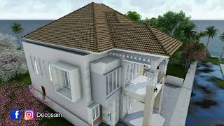 Sangat Asri \u0026 Indah Model Desain Rumah Tampak depan