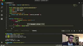 NodeJS - Chain Promises