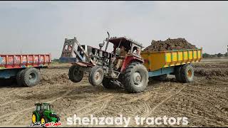 Tractor stunt | Massey Ferguson & Belarus Tractor | Tractor Stunt | Tractor Stuck In The Mud