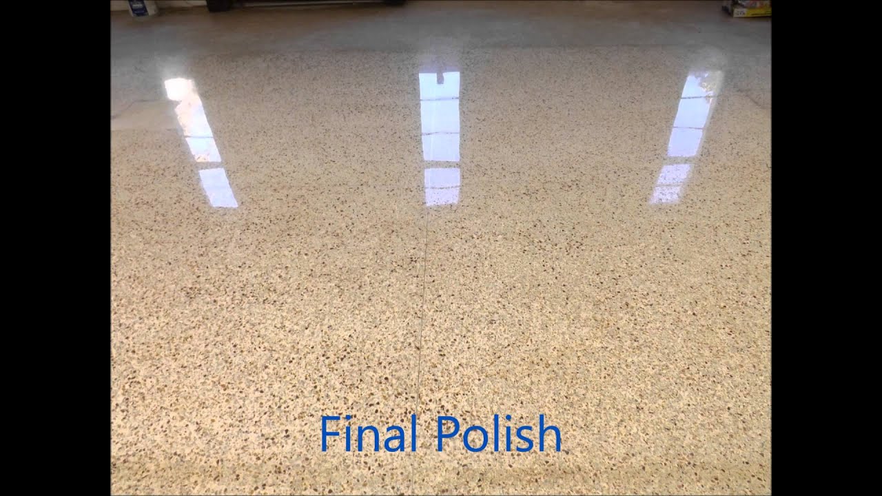 Terrazzo Restoration By B&H Tile And Stone 2012 - YouTube