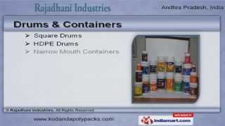 Industrial Chemicals, HDPE Drums \u0026 Containers by Rajadhani Industries, Hyderabad