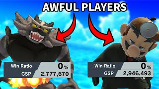 WHY DO I KEEP SPECTATING THE WORST PLAYERS IN SMASH...