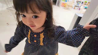 [SUB] 집에서 엄마, 아빠랑 숨바꼭질하는 33개월 루다! 👨‍👩‍👧