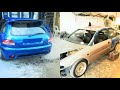 Satria GTi .Paint car.before and after