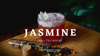 Mocktail, mixology, signature, artisan tea | SECRET OF JASMINE #artisantea #mixology #tutorial