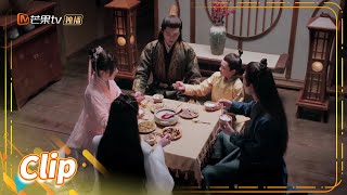 cp大乱炖！齐璋沈鱼周悦齐聚用餐《云中谁寄锦书来 The Letter from the Cloud》【芒果TV季风频道】