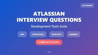 Atlassian Interview Questions 2025: Complete Development Tools Suite Guide (Jira, Confluence, Bit...