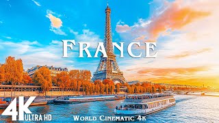 FRANCE AI 4K ULTRA HD [60FPS] • Best Views of This Enchanting Country \u0026 Inspiring Music