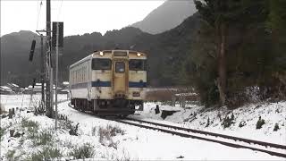 キハ40-8063 雪の原田線