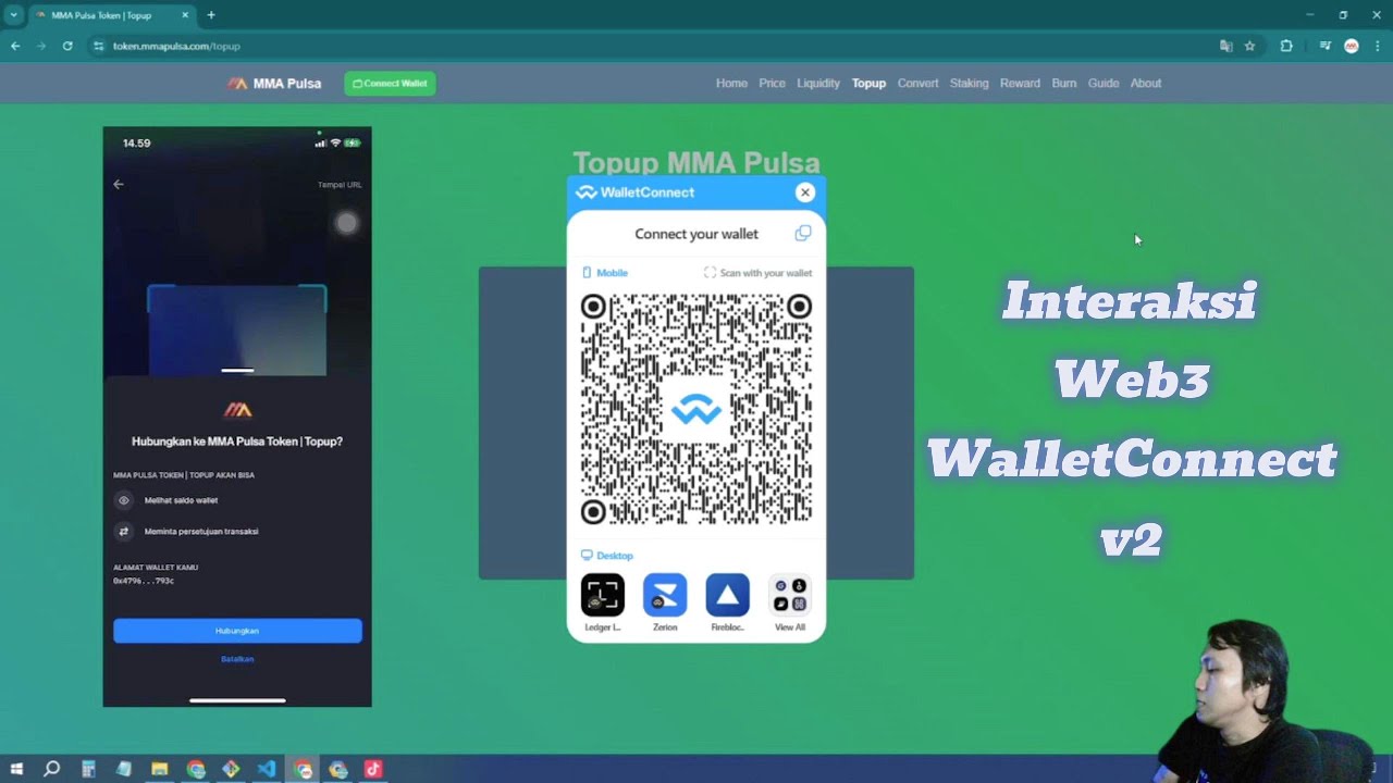 Walletconnect V2 Interaksi Web3 Wallet Youtube