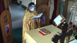 2020.07.26　五旬祭後第七主日(Divine Liturgy of 7th Sunday after Pentecost)