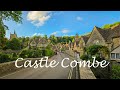 Walking Tour in the Most Beautiful Village in England in May 2024 (4K)....Castle Combe, Cotswolds