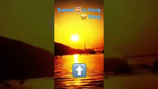 Sunset 🌅 in Hong Kong 🤩香港荃灣日落￼
