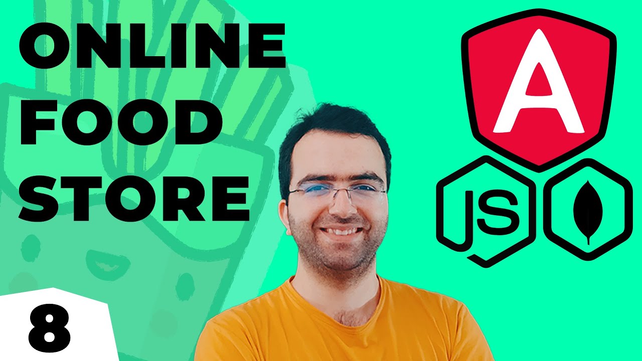 Create Your Online Food Store Using Angular - Part 8 - Food Page - YouTube