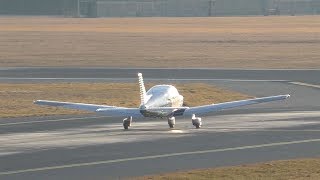 Motorflug Graz Piper PA-28-181 Archer II takeoff at Graz Airport | D-ESAH