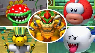 Mario Pinball Land - All Bosses & Ending