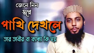 জেনে নিন, স্বপ্নে পাখি দেখলে তার তাবীর বা ব্যাখ্যা কি হয় ||