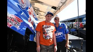 NHRA Drag Racing Champion, John Force, Makes a Dream Come True