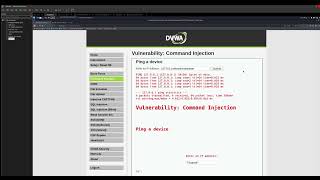 How to exploit Command Injection via DVWA