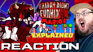 Mario's Madness V2 Mod Explained in fnf (Mario 85', MX, Mario EXE) Friday Night Funkin' Mod REACTION