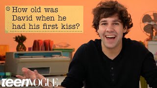 David Dobrik Guesses How 1,016 Fans Responded to a Survey About Him | Teen Vogue