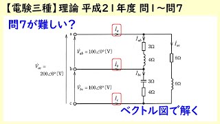 【電験三種】理論 平成21年度 A問題 問1～問7