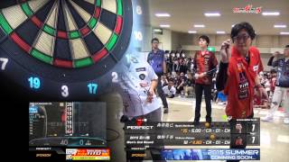 【PERFECT2015 第11戦 男子2回戦】森窪龍己 v 畑野千春