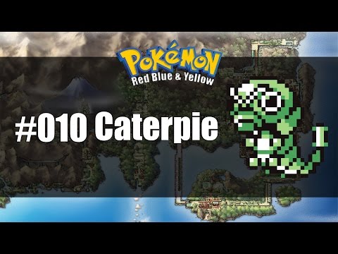 Pokemon Red Blue & Yellow | How to get #010 Caterpie Pokemon Red Blue & Yellow | How to get #010 Caterpie