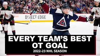 Best OT Goal From Every Team | 2022-2023 NHL Season