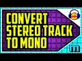 Audacity HOW TO CONVERT STEREO TRACK TO MONO 2018 (EASY) - Audacity Stereo To Mono Merge Help