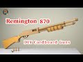 Pump-Action | Diy Cardboard Guns | Remington 870