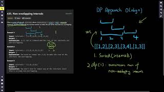 Amazon Interview Question Leetcode 435 Non overlapping Intervals | Python
