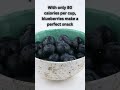 Blueberries - a Tiny Fruit That Packs a Big Punch! #shorts