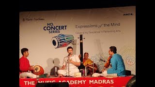 Abhilash Venkitachalam - Chandram Bhaja Manasa - Asaveri - Madras Music Academy 2019