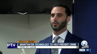 Port St. Lucie announced Smart Water technology to help prevent crime