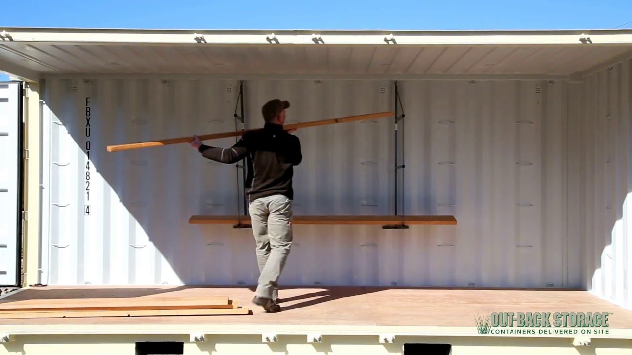 Diy Shipping Container Shelves At Doris Bourquin Blog