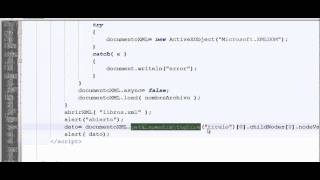 tutorial XML y JS, parte 1