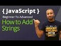 javascript bangla tutorial 9 : how to add or concatenate strings